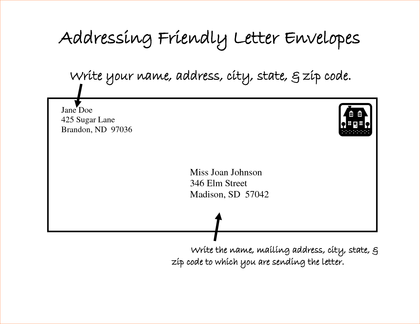Letter adress addressing a publish photo how address business 64 