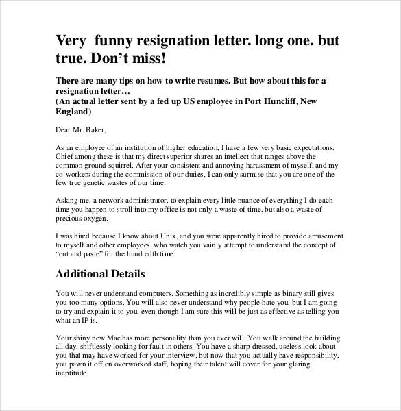23+ Email Resignation Letter Templates PDF, DOC | Free & Premium 