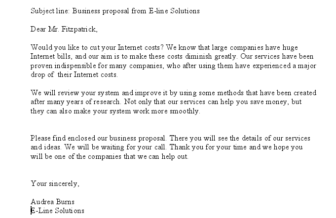 email template for business proposal email template for business 
