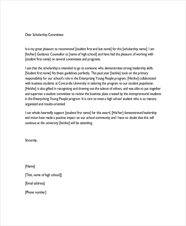 Character Recommendation Letter Character Reference Letters 