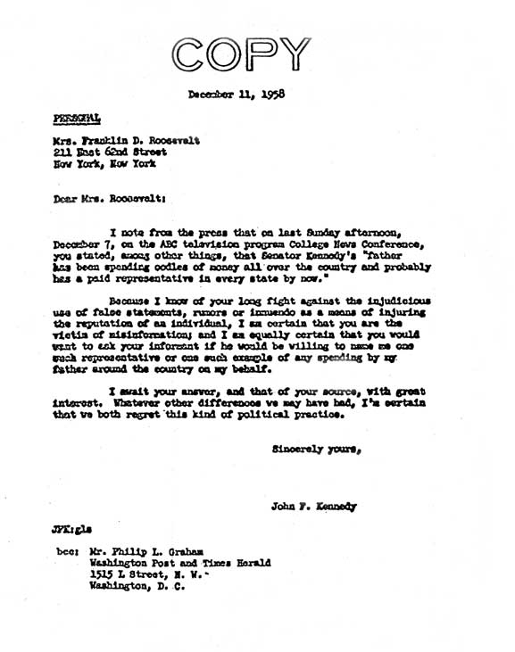 Copy of a business letter jfk 01 efficient with – markposts.info