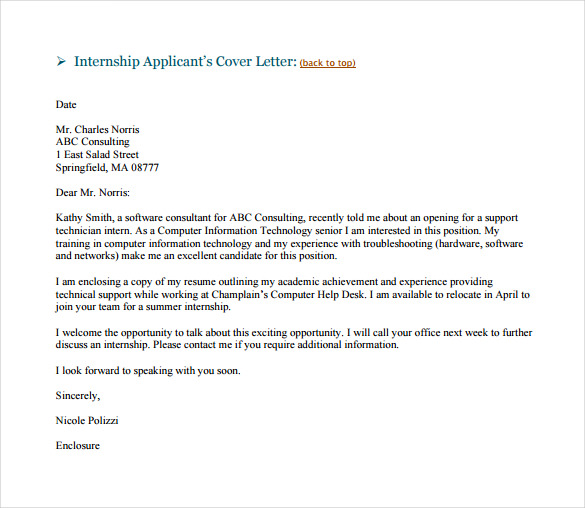 9+ Email Cover Letter Templates – Free Sample, Example, Format 
