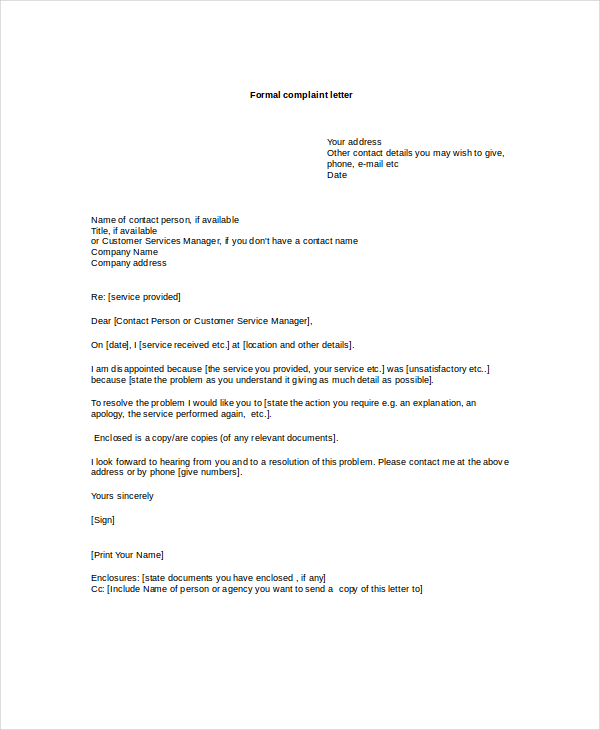 official business letter format 28 images printable formal 