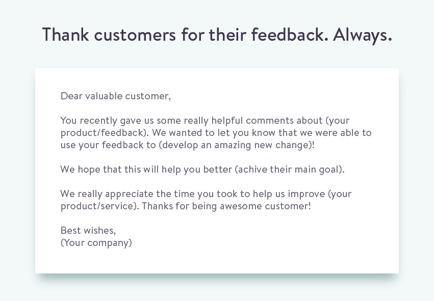 The Proper Way to Ask for Customer Feedback.