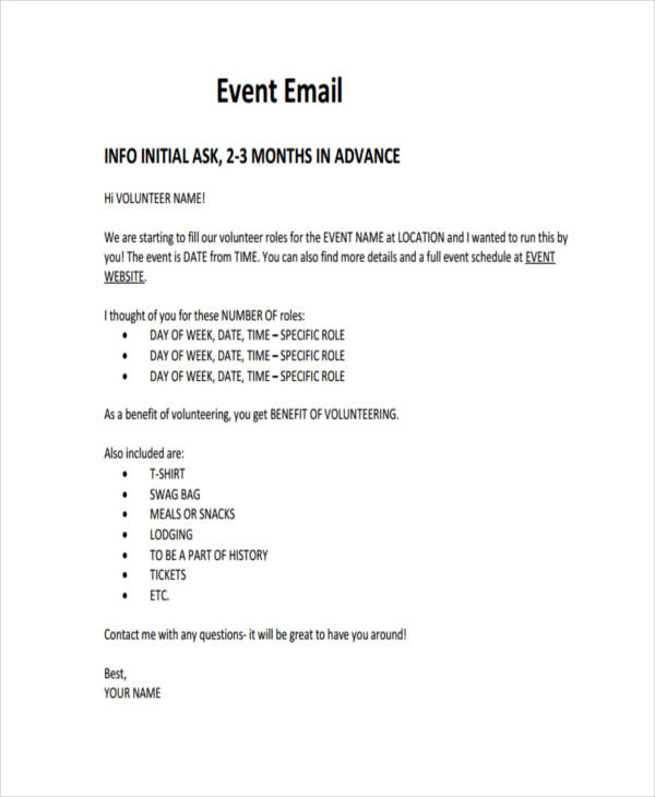 25+ Email Examples & Samples PDF