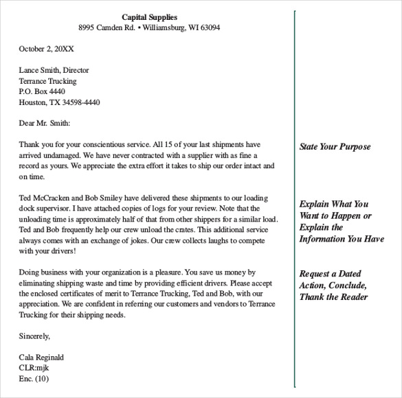 sample business letter templates Boat.jeremyeaton.co