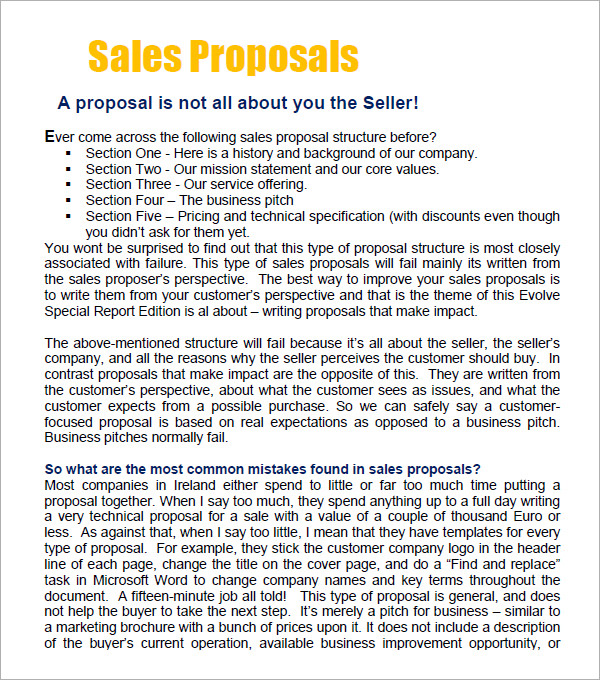 free sample sales proposal template sales proposal template 20 