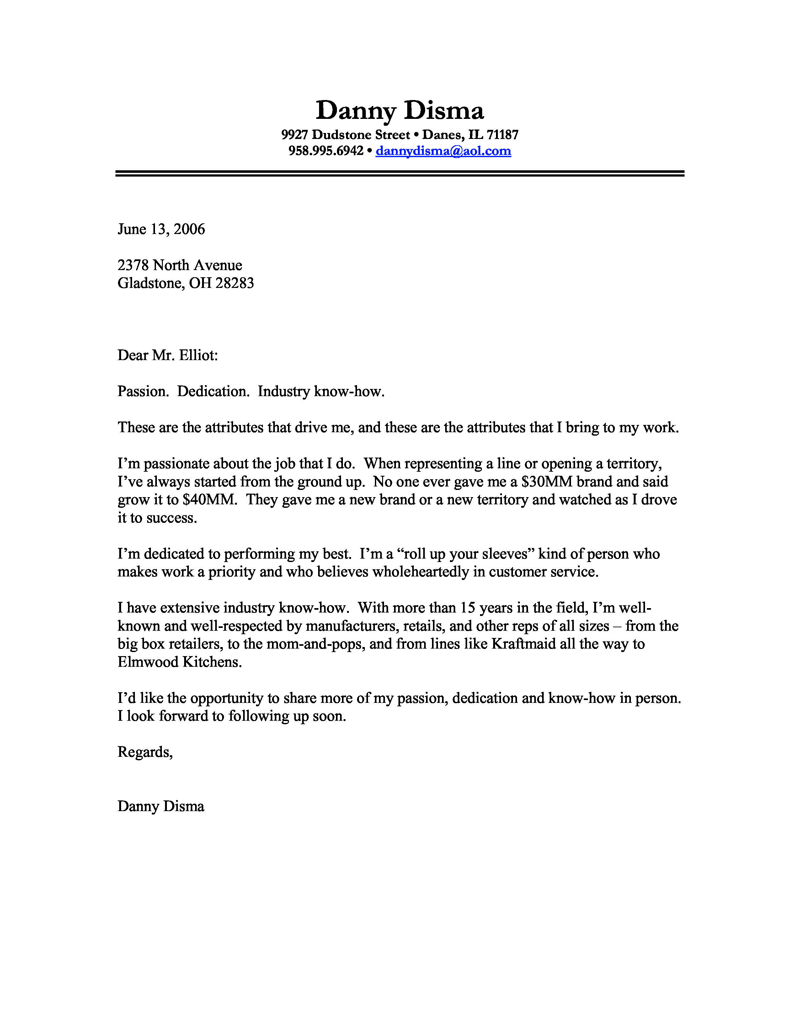Business Cover Letter By Danny Disma Cover Letter Business Plan 