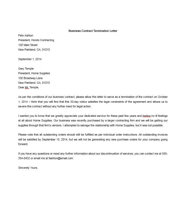 Sample Termination Letter for Letting an Employee Go | Justworks